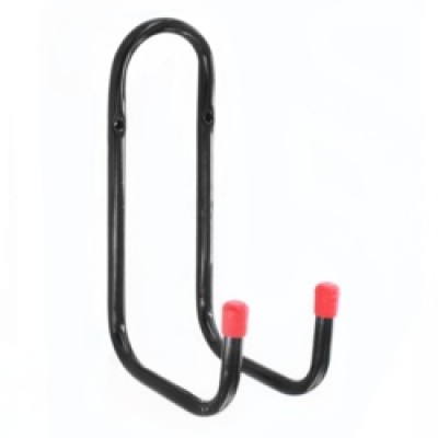 Securit Double Tubular Hook Black Medium