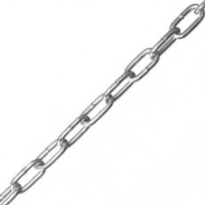 Straight Link Chain Zp 6mm x 33mm x 1m