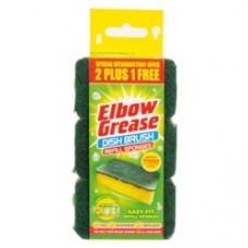 El Grease Dish Brush Refill 3Pk