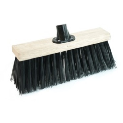 Bentley Black PVC Yard Brush With Bracket 12