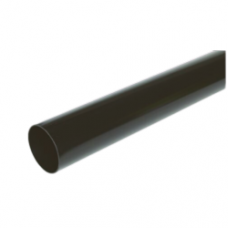 Downpipe Black 2.5m x 68mm