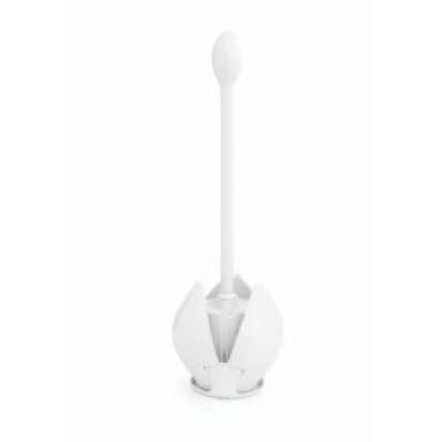 Lotus Toilet Brush & Holder White