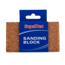 SupaDec Decorator Cork Sanding Block SupaDec Decorator Cork Sanding Block