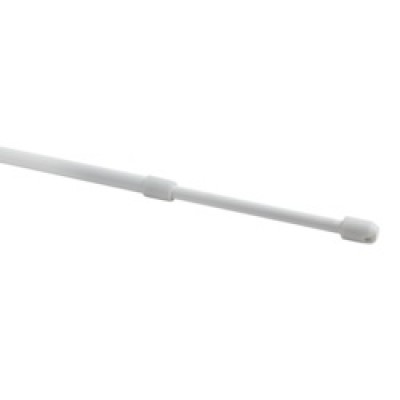 Woodside Extendable Metal Net Rod White 80-120cm 6-8mm