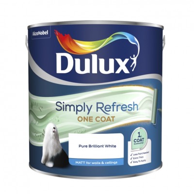 Simply Refresh Matt 2.5L - Pure Brilliant White