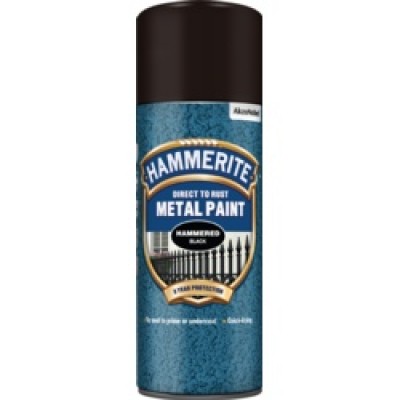 HAM HAMMERED BLACK AER 400ML