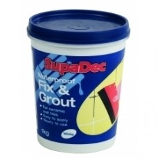 SupaDec Waterproof Fix & Grout 1kg SupaDec Waterproof Fix & Grout 1kg