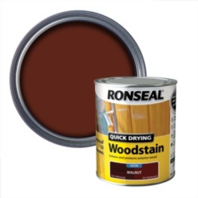QD Woodstain Satin Walnut 750ML