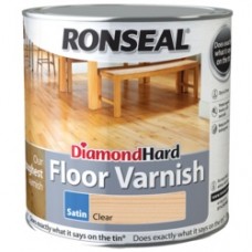 Diamond Hard Floor Varnish Satin 2.5Ltr