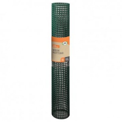 General Purpose Garden Mesh - 20mm, 0.5 x 5m, Green