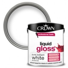 Crown Liquid Gloss PBW 2.5Ltr