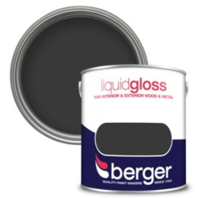 Berger Liquid Gloss Black 2.5Ltr