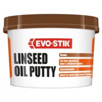 Linseed Oil Putty Brown Tub