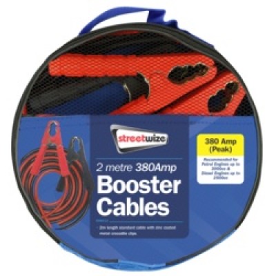 2 Meter 350AMP Booster Cables
