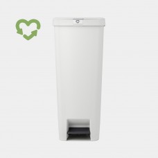 Step Up Pedal Bin 40L Light Grey