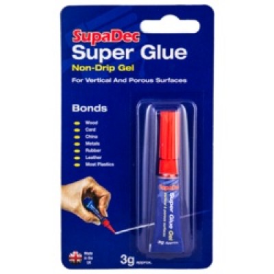 Super Glue 3g Non Drip Gel
