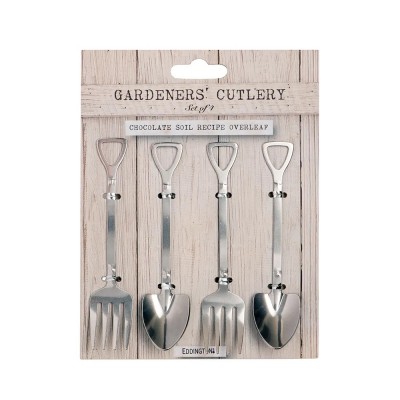 Set of 4 Gardeners  Cutlery