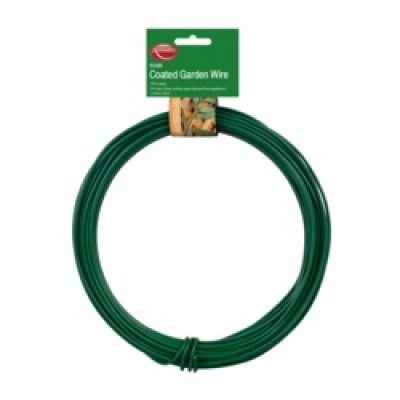 Garden Wire PVC Green 3.5mm x 20mtrs