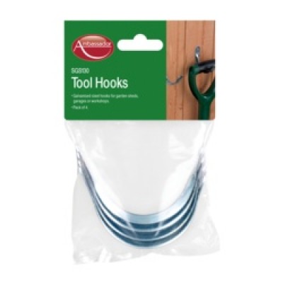 482450 Large Tool Hooks Pack 4