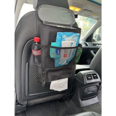 Premium Car Seat Organiser with Thermal Insulated Pocket