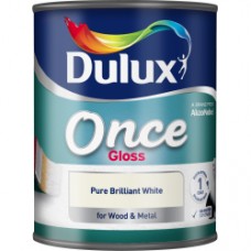 Dulux Once Gloss PBW 750ml