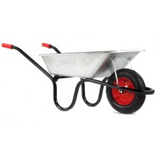 Camden Classic Galvanised 85L Pneumatic Barrow
