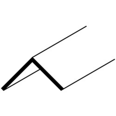 PVC ANGLE WHITE 2 44M X 19MM