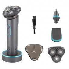 Carmen Mens Cordless Shaver Set Titanium
