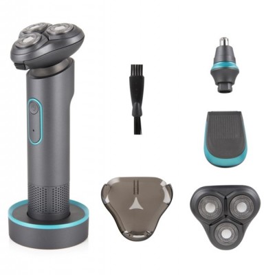 Carmen Mens Cordless Shaver Set Titanium