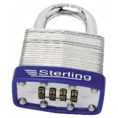 Padlock Laminated Steel Combination 50mm