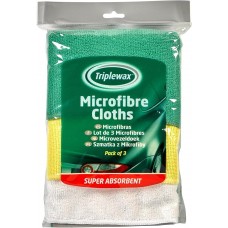 Triplewax Triple Pack Microfibre Cloths