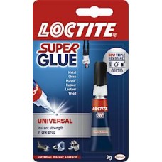 LOCTITE SUPERGLUE TUBE 3GM