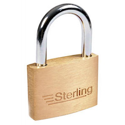 BURG ECON BRASS PADLOCK 30MM D38201