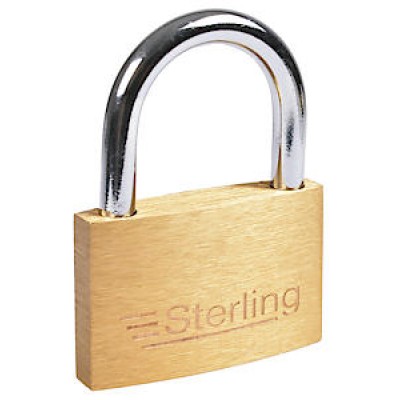 BURG ECON BRASS PADLOCK 40MM D38202