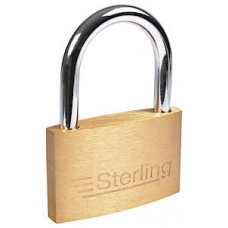 BURG ECON BRASS PADLOCK 50MM D38203