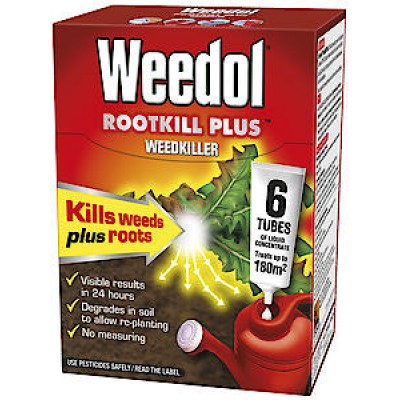 WEEDOL ROOTKILL TUBESx6