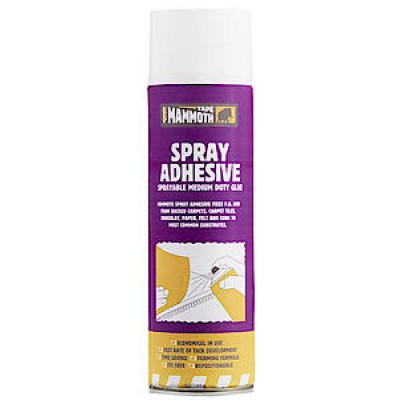 MAMMOTH SPRAY ADHESIVE 500ML