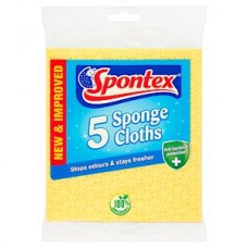 SPO SPONGE CLOTHS ANTI-BAC (5) D71654