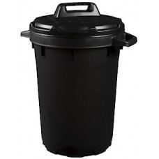 STR H/D LOCKING 90L BIN W/LID D81170