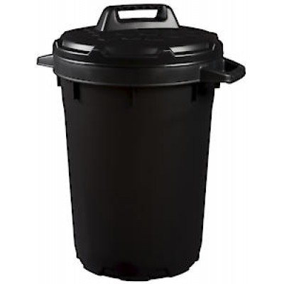 STR H/D LOCKING 90L BIN W/LID D81170