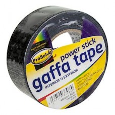 GAFFA TAPE 50X50M BLK