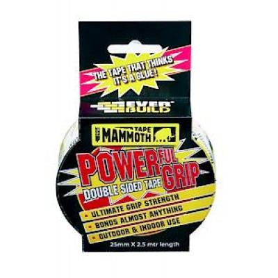 Powergrip D/Sided Tape