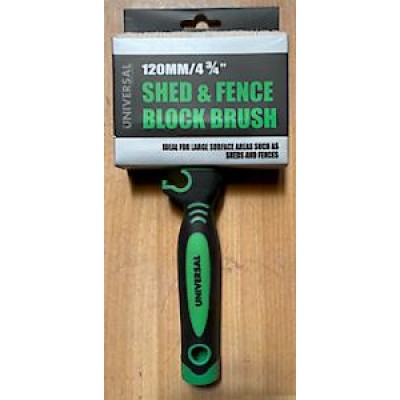 shed and fence block brush