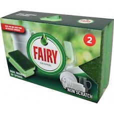 FAIRY SPONGE SCOURER 2PK