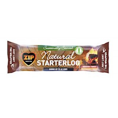 ZIP NATURAL STARTER LOG >PK16 D95630