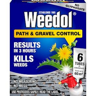 Weedol Path & Gravel 6 Tubes