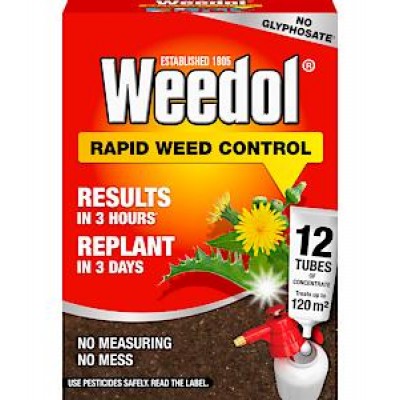 Weedol Rapid  12 Tubes