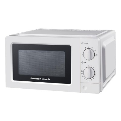 700W 20L Microwave with Glass Door White
