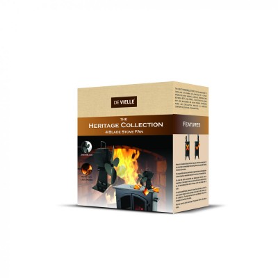 Heritage 4-Blade Stove Fan