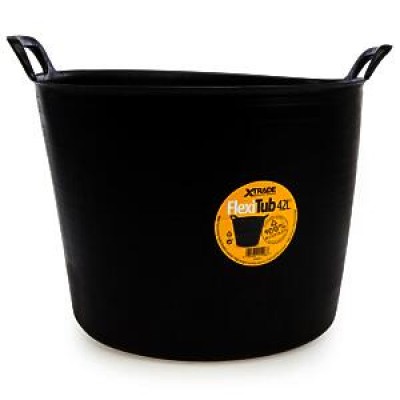 XT Flexi Tub 42L Black